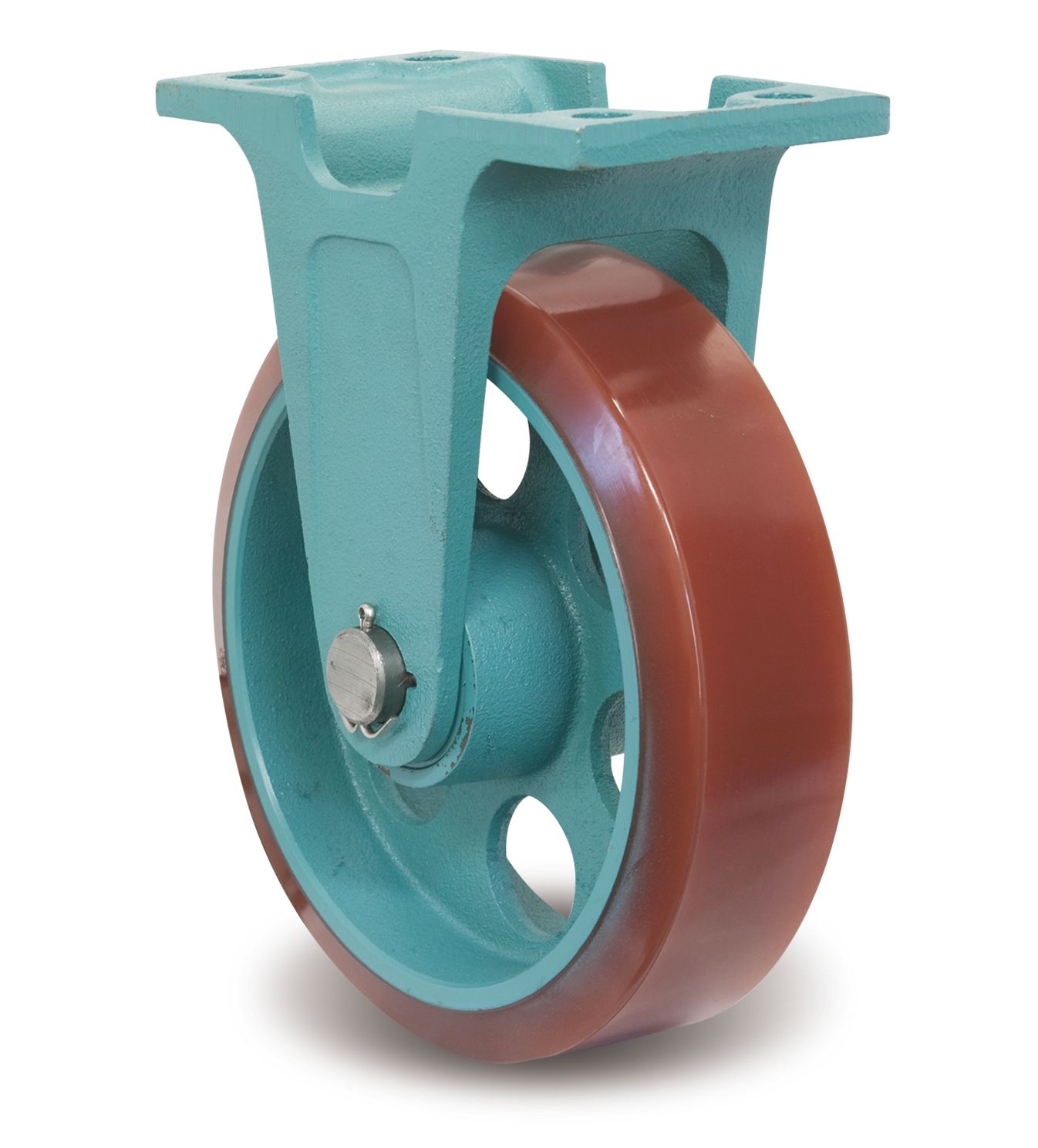  Bánh Xe Đẩy Dẻo - Rộng - Cố Định - MG-W Có Khớp Nối Bằng Kim Loại - EU/MG-W - OKAMOTO KOKI 