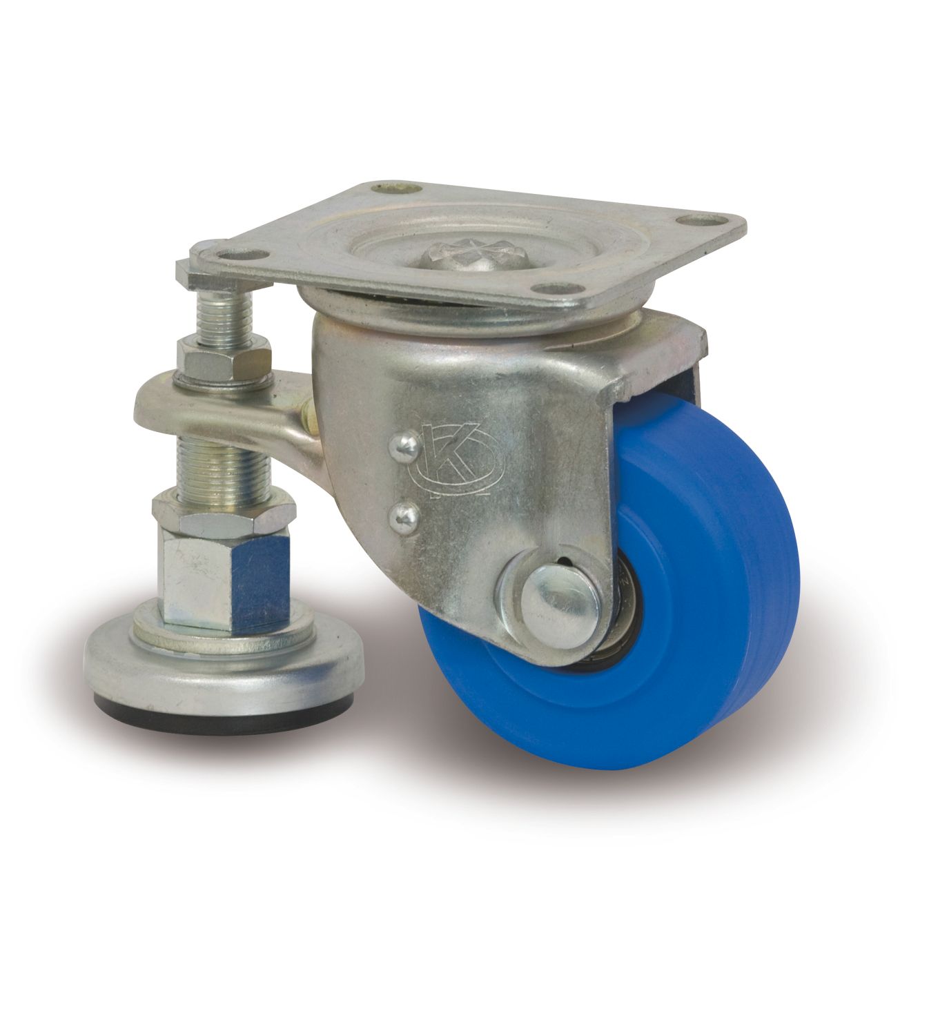  Bánh Xe Nhỏ Cho Tải Nặng, Với L-JW Chân Đế Điều Chỉnh Đầu Nối L-MCB/JW - OKAMOTO KOKI 