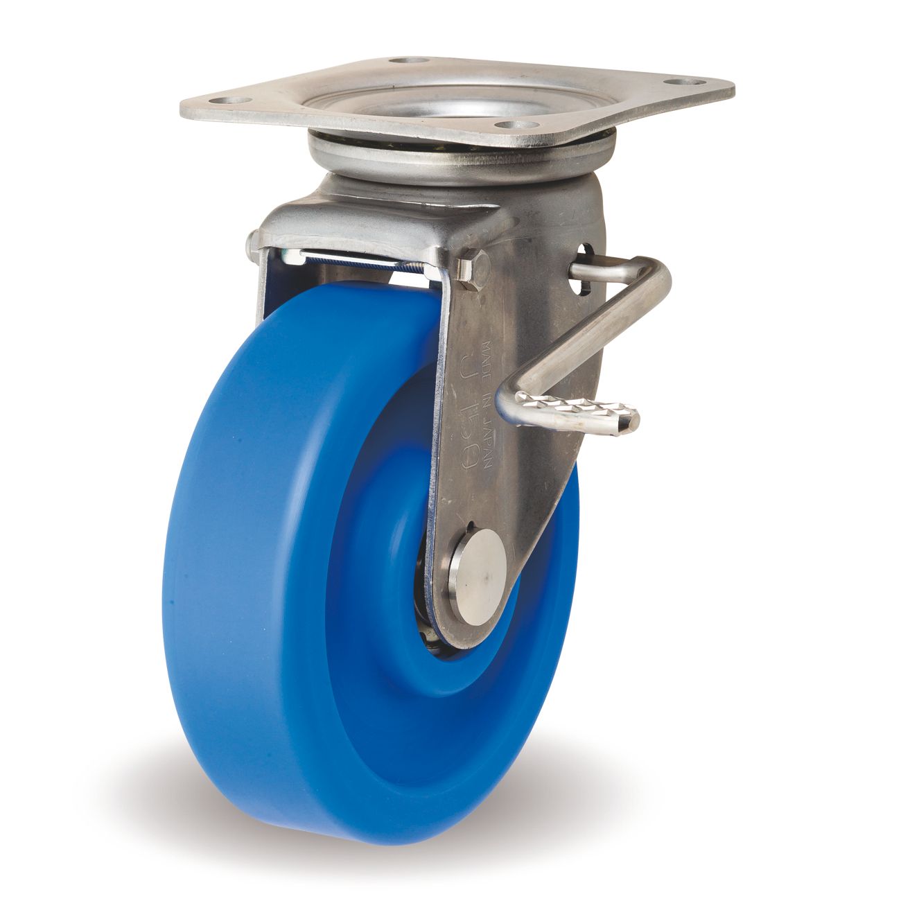  Stainless Steel Caster With Swivel Stopper JSZ Hardware, MCB/JSZ - OKAMOTO KOKI 