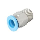  Khớp Đầu Nối Ống Một Chạm Bằng Thép Không Gỉ Sê-ri KQ2, Khớp Nối Nửa Liên Kết Đầu Nối -G - SMC 