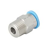  Khớp Đầu Nối Ống Một Chạm Bằng Thép Không Gỉ Sê-ri KQ2, Khớp Nối Nửa Liên Kết Đầu Nối -G - SMC 
