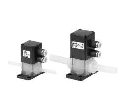  Van Vận Hành Bằng Khí Cho Hóa Chất, Loại Nhỏ Gọn Và Vận Hành Bằng Khí, Phần Mở Rộng Ống Nối Sê-ri LVD-T/LVD-TF/FN - SMC 