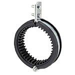  Vertical Pipe Fitting With Vibration Proof Standing Band - AKAGI 