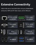  Máy Tính Công Nghiệp XCY 4x Lan X30 N100 