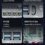  Máy Tính Công Nghiệp Rugged i7 10510U+32GB DDR4+2TB M.2 
