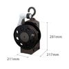  Bộ cuộn vòi tưới cây 10m Aurora LIGHT Takagi R1410BR 