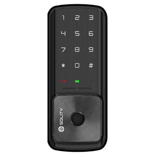  Khóa cửa kính SOLITY GG-33B (Vân tay - Mã Số) 