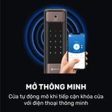  Khóa điện tử SOLITY GSP-2000BK (Vân tay - Thẻ từ - Mã Số - Wifi) 