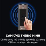  Khóa điện tử SOLITY GSP-2000BK (Vân tay - Thẻ từ - Mã Số - Wifi) 