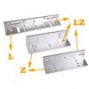  Giá đỡ ZL cho khóa lực từ 600lps 