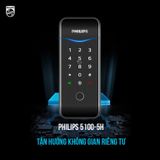  Khóa điện tử PHILIPS 5100-5 (Vân tay - Thẻ từ - Mã Số) 