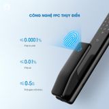  Khóa điện tử PHILIPS ALPHA (Vân tay - Thẻ từ - Mã Số - App) 