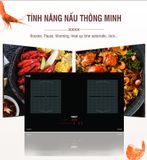  Bếp điện từ đôi CHEFS EH-DIH666 
