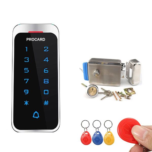  Khóa cổng điện PROCARD T5 (Thẻ từ - Mã số) 