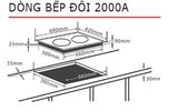  Bếp điện EH-DHL2000A 