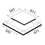  Bếp 3 Từ KAFF KF-SQ38IH 