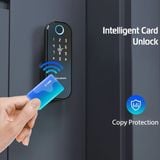  Khóa cổng điện WIDMANN C2 [Vân tay - Thẻ từ - Mã số - APP] 