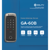 Khóa điện tử SOLITY GA-60B (Vân tay - Thẻ từ - Mã Số) 