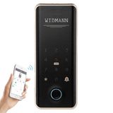  Khóa điện tử WIDMANN R21 [Vân tay - Thẻ từ - Mã Số - APP] 