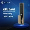  Khóa điện tử SOLITY GP-6000BK (Vân tay - Thẻ từ - Mã Số - Wifi) 
