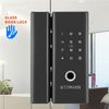  Khóa cửa kính WIDMANN G22 [Vân tay - Thẻ từ - Mã Số - APP] 