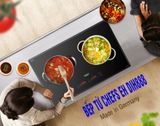  Bếp điện từ đôi CHEFS EH-DIH888 