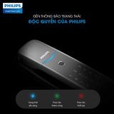  Khóa điện tử PHILIPS DDL702-5HWS (Vân tay - Thẻ từ - Mã Số - App) 