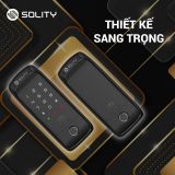  Khóa điện tử SOLITY GA-60B (Vân tay - Thẻ từ - Mã Số) 