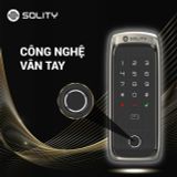  Khóa điện tử SOLITY GA-60B (Vân tay - Thẻ từ - Mã Số) 