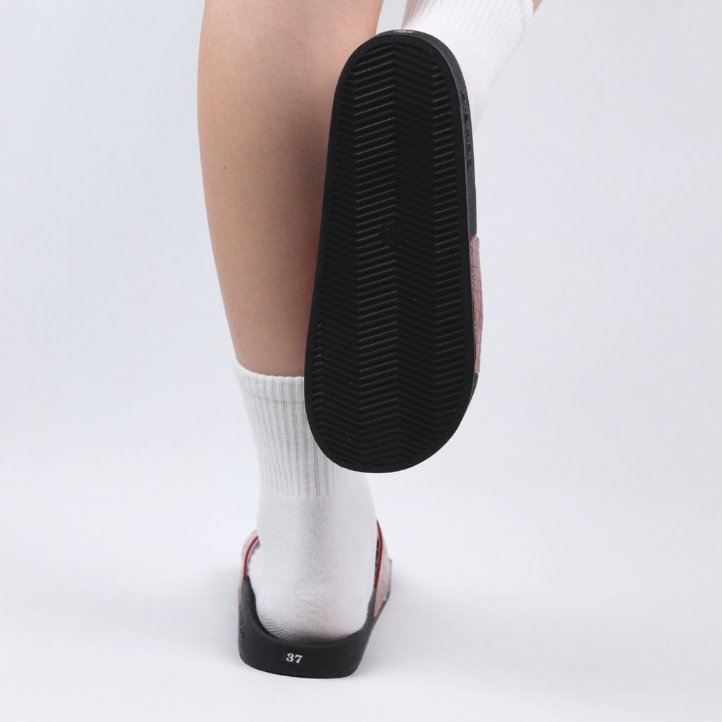 Dép quai ngang Đỏ Vẩy Rồng HISHOO U117