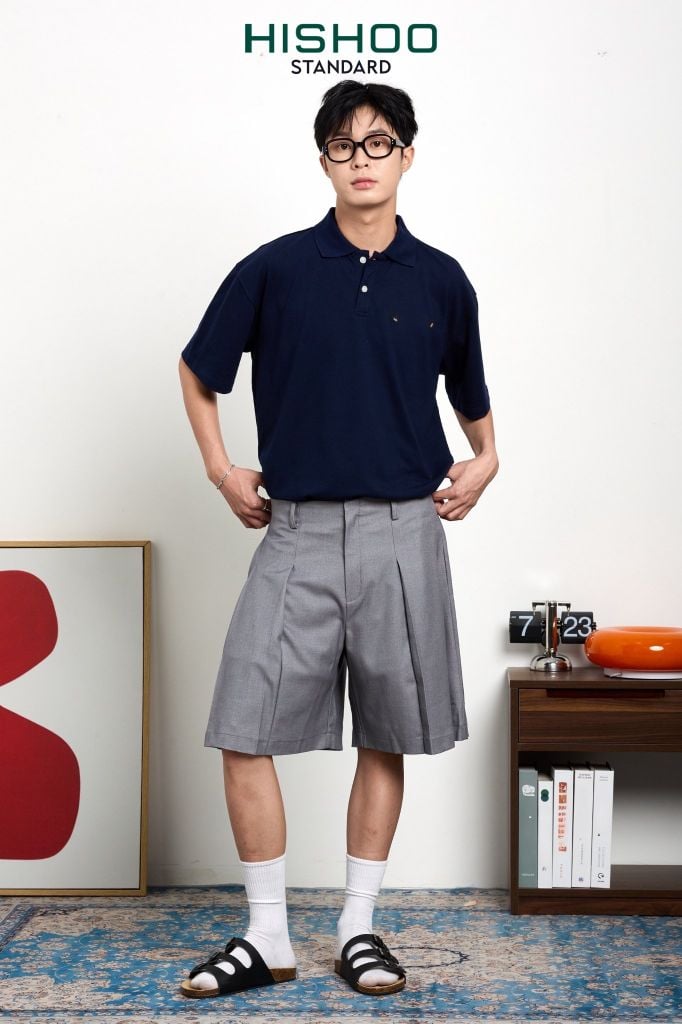 Dép đế trấu birken quai ngang 3 khoá HISHOO S092