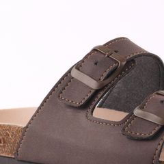 Dép đế trấu birken bé trai bé gái 2 khoá premium HISHOO B093