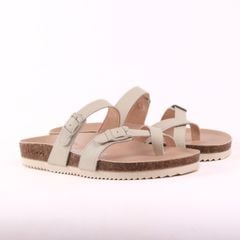 Dép đế trấu birken bé trai bé gái  xỏ ngón premium HISHOO B098
