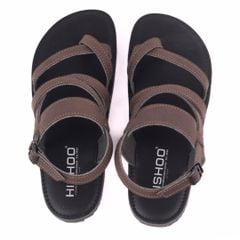 Dép Sandal Daily Trek sandal (sandal đi bộ đường dài) Nam quai chéo lót da premium Felix HISHOO P030