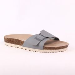 Dép đế trấu birken bé trai bé gái 1 khoá premium HISHOO B113