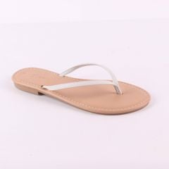 Dép Lê Nữ Xỏ Ngón Đế Bệt Quai Hoạ Tiết Thổ Cẩm HISHOO S070