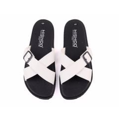 Dép lê bệt Daily Trek Sandal (Sandal đi bộ đường dài) Nam quai ngang chéo có khóa lót da premium Felix HISHOO P096