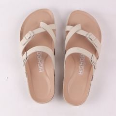 Dép đế trấu birken bé trai bé gái  xỏ ngón premium HISHOO B098
