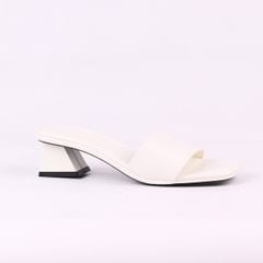 Giày Cao Gót 5cm Đế Vuông Quai Ngang Hishoo S039