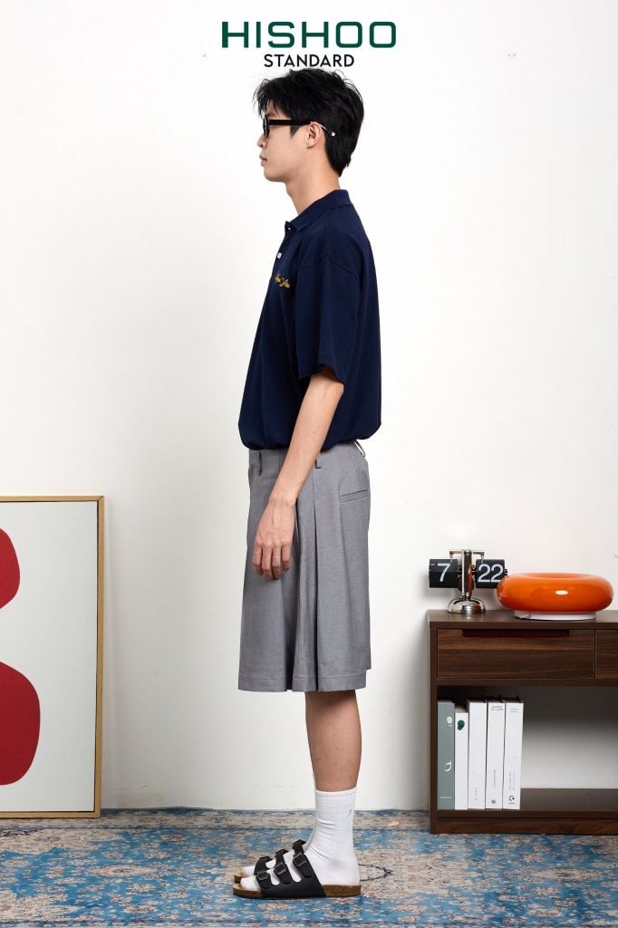 Dép đế trấu birken quai ngang 3 khoá HISHOO S092