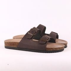 Dép đế trấu birken 2 khoá premium HISHOO B093