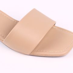 Giày Cao Gót 5cm Đế Vuông Quai Ngang Hishoo S039