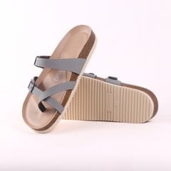 Dép đế trấu birken xỏ ngón premium HISHOO B098