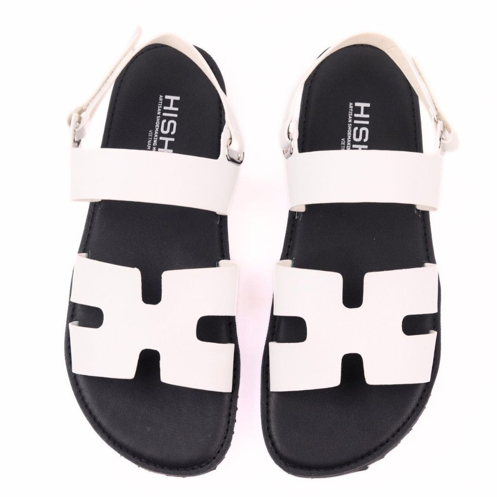 Dép Sandal Daily Trek Sandal (Sandal đi bộ đường dài) Nam chữ H lót da premium Felix HISHOO P115