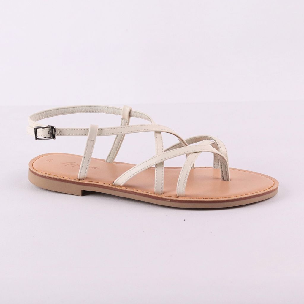 Giày Sandal Nữ Quai hậu Xỏ Ngón Dây Mảnh Hishoo S022