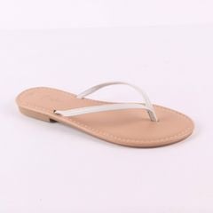 Dép Lê Nữ Xỏ Ngón Đế Bệt Quai Hoạ Tiết Thổ Cẩm HISHOO S070