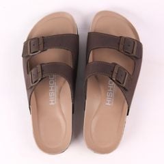 Dép đế trấu birken 2 khoá premium HISHOO B093