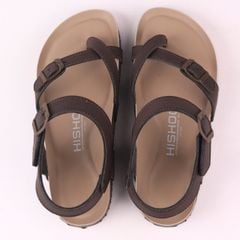 Dép đế trấu birken bé trai bé gái sandal quai ngang xỏ ngón premium HISHOO B118