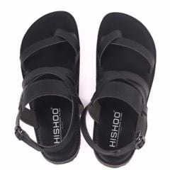 Dép Sandal Daily Trek sandal (sandal đi bộ đường dài) Nam quai chéo lót da premium Felix HISHOO P030