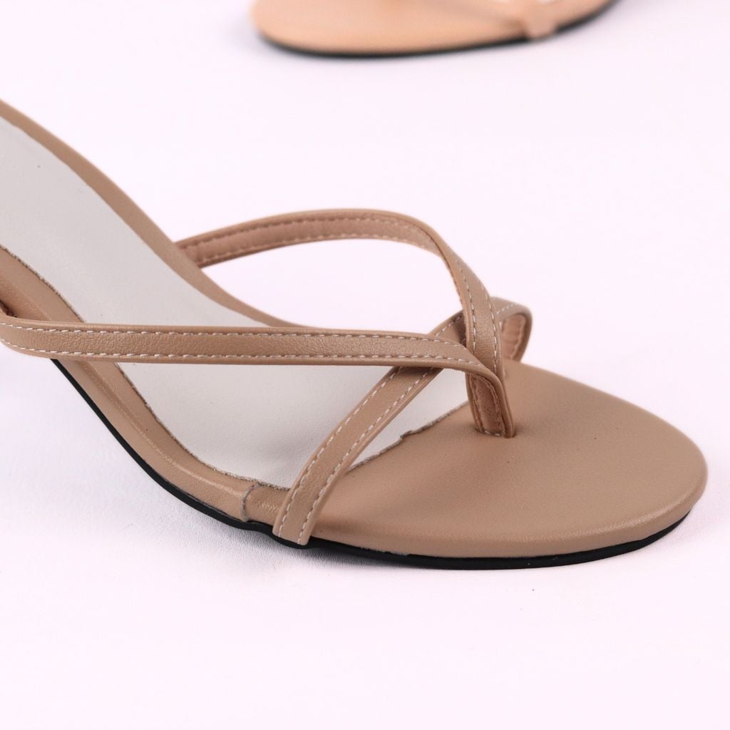 Giày Cao Gót Cao 7cm Quai Mảnh Hishoo S016